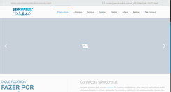 Desktop Screenshot of geoconsult-br.com
