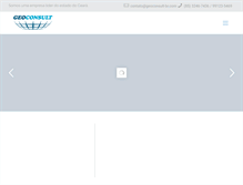 Tablet Screenshot of geoconsult-br.com